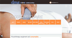 Desktop Screenshot of dms-medical.co.za